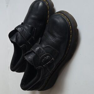 Dr. Martens Monk Strap Side Buckle Oxfords